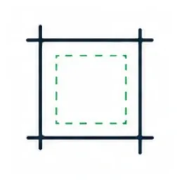 Icon crop tool